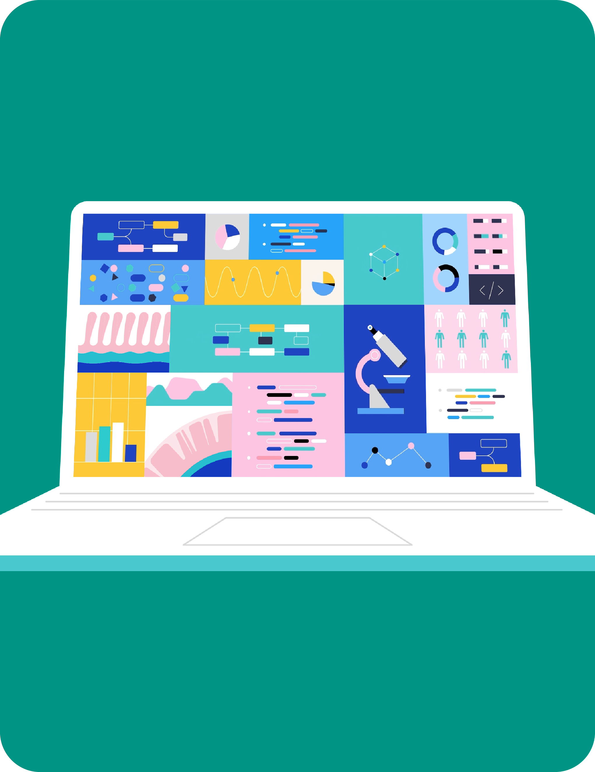 Laptop graphic